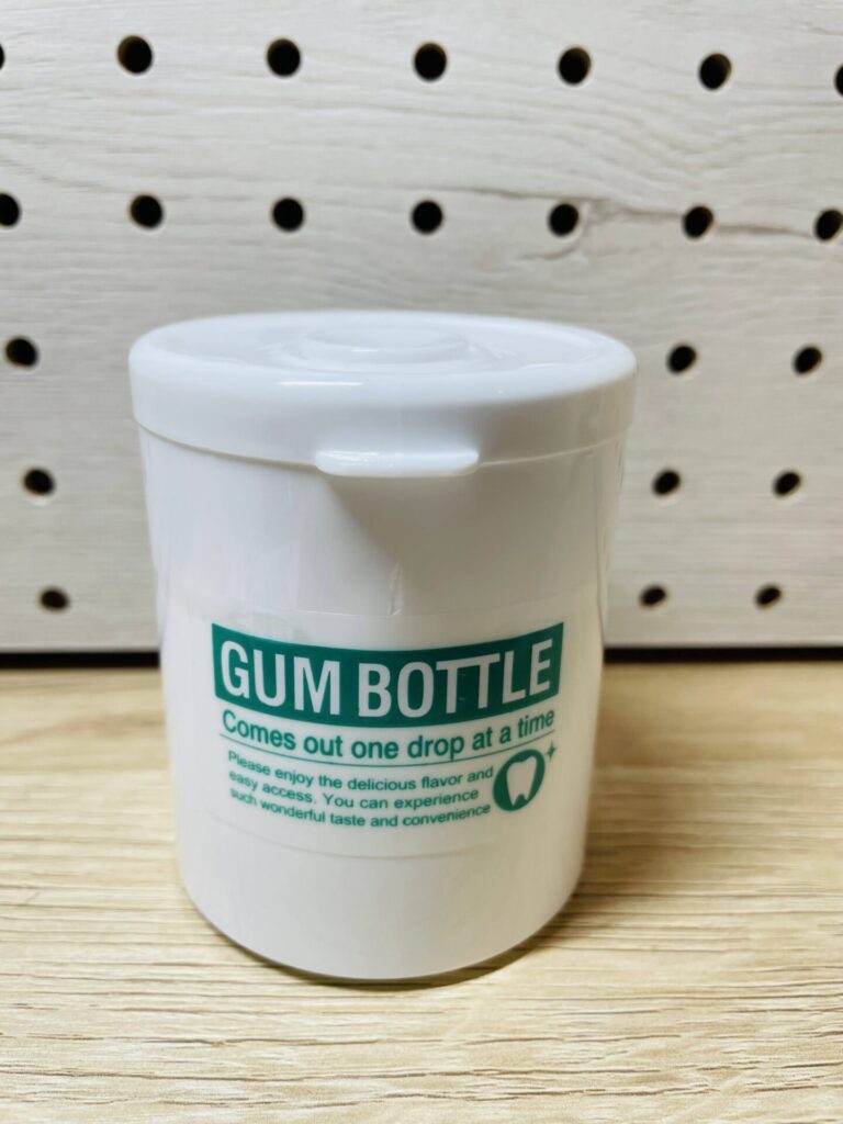 ダイソーのガムボトル本体