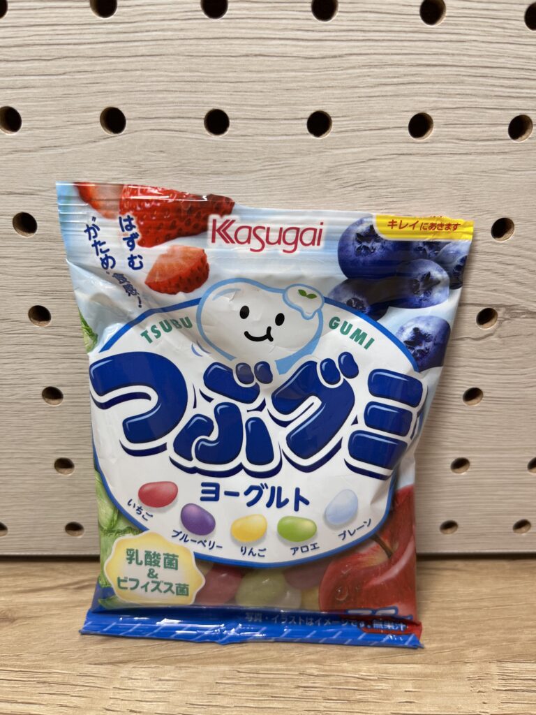 つぶグミヨーグルト味のパッケージ